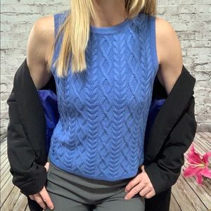‼️ST JOHN Cable-knit Sleeveless Top S/P‼️